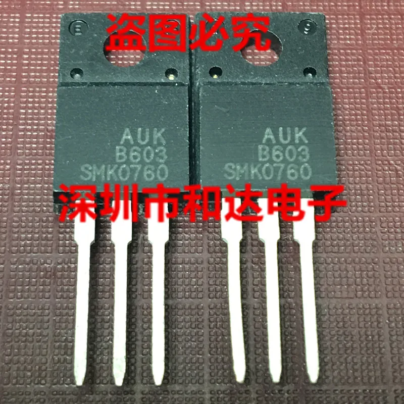 

SMK0760 TO-220F A 600 в