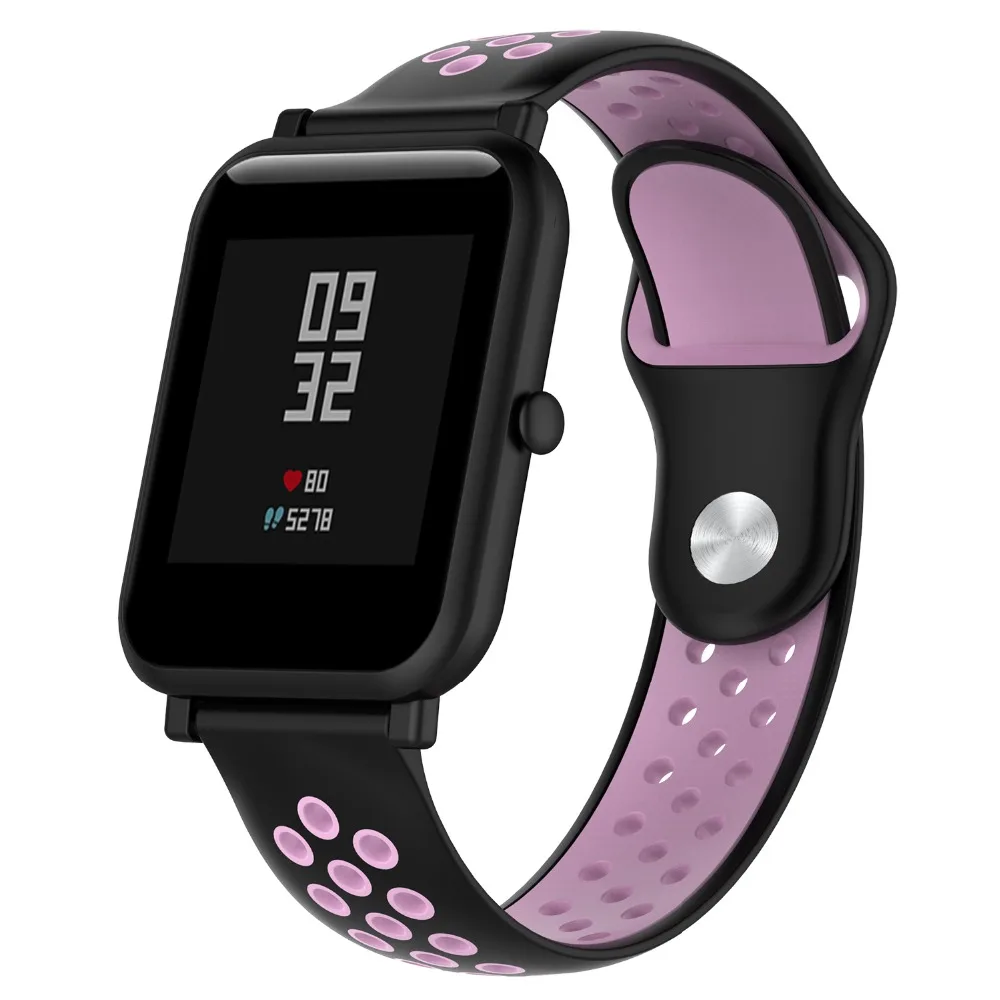 Для Fitbit Versa полосы мягкие силиконовые ремни с вентиляционными отверстиями для Fitbit Versa 2 LITE спортивный ремешок для часов L для мужчин S для женщин