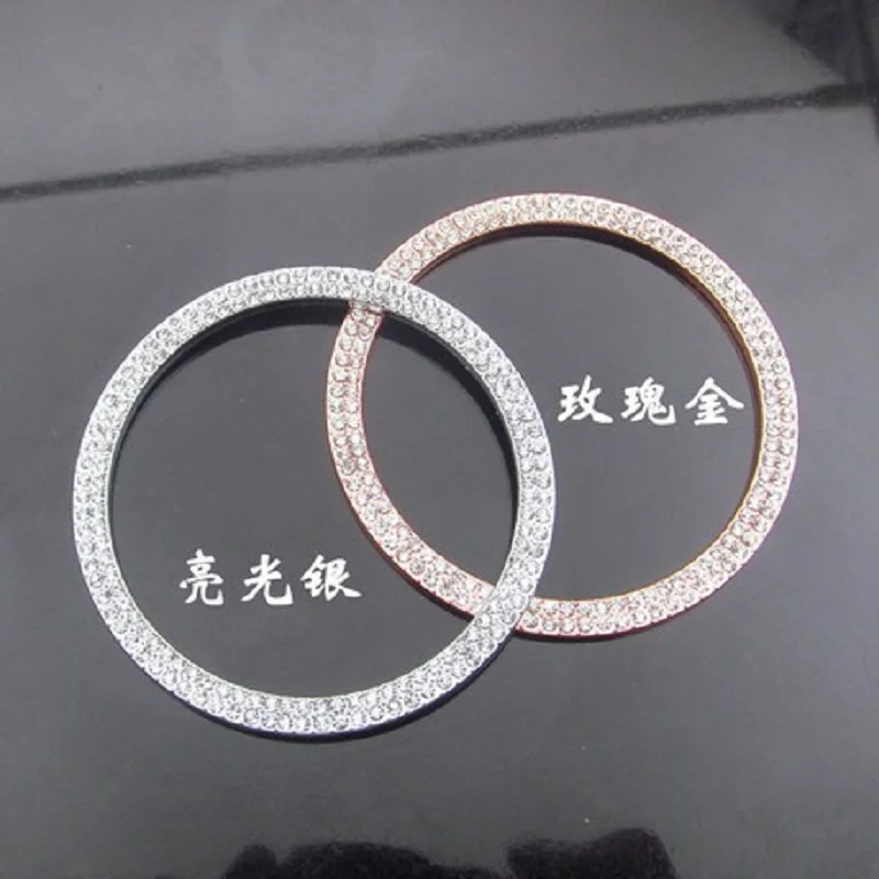 Новые наклейки на руль с бриллиантом декоративное кольцо для Jaguar F PACE/F TYPE/XF/XE/XJ/XJL