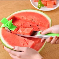 stainless steel watermelon slicer cutter slicer fruit vegetable tools kitchen gadgets