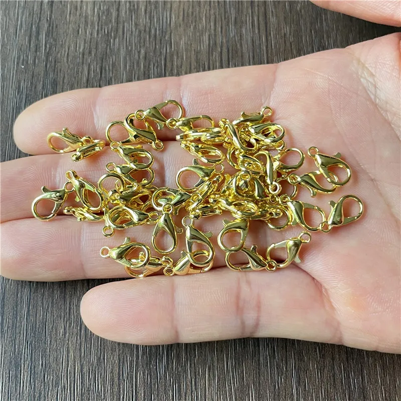 JunKang 50-100 шт. 12*7 мм 5 цветов модные ювелирные изделия из металлического сплава