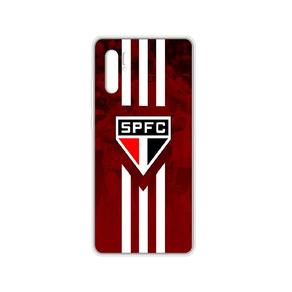 

Sao Paulo Futebol Clube Phone Case cover For HUAWEI p 8 9 10 20 30 40 P pro Smart 2017 2019 Z lite transparent back luxury cover