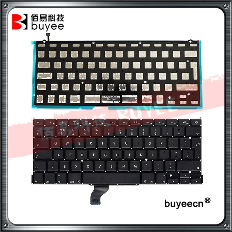 

A1502 UK US Keyboard For Macbook Retina Pro 13 Inch 2013 2014 2015 A1502 Laptop English Layout Version Keyboards Replacement