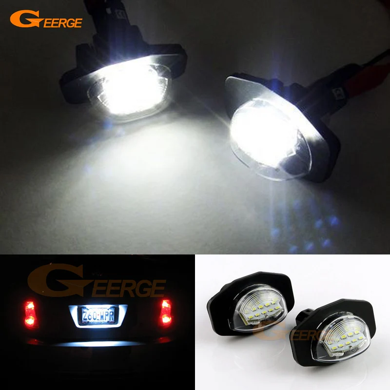 

For Toyota Corolla 2006-2013 Excellent Ultra bright Smd Led License plate lamp light lamp No OBC error car Accessories