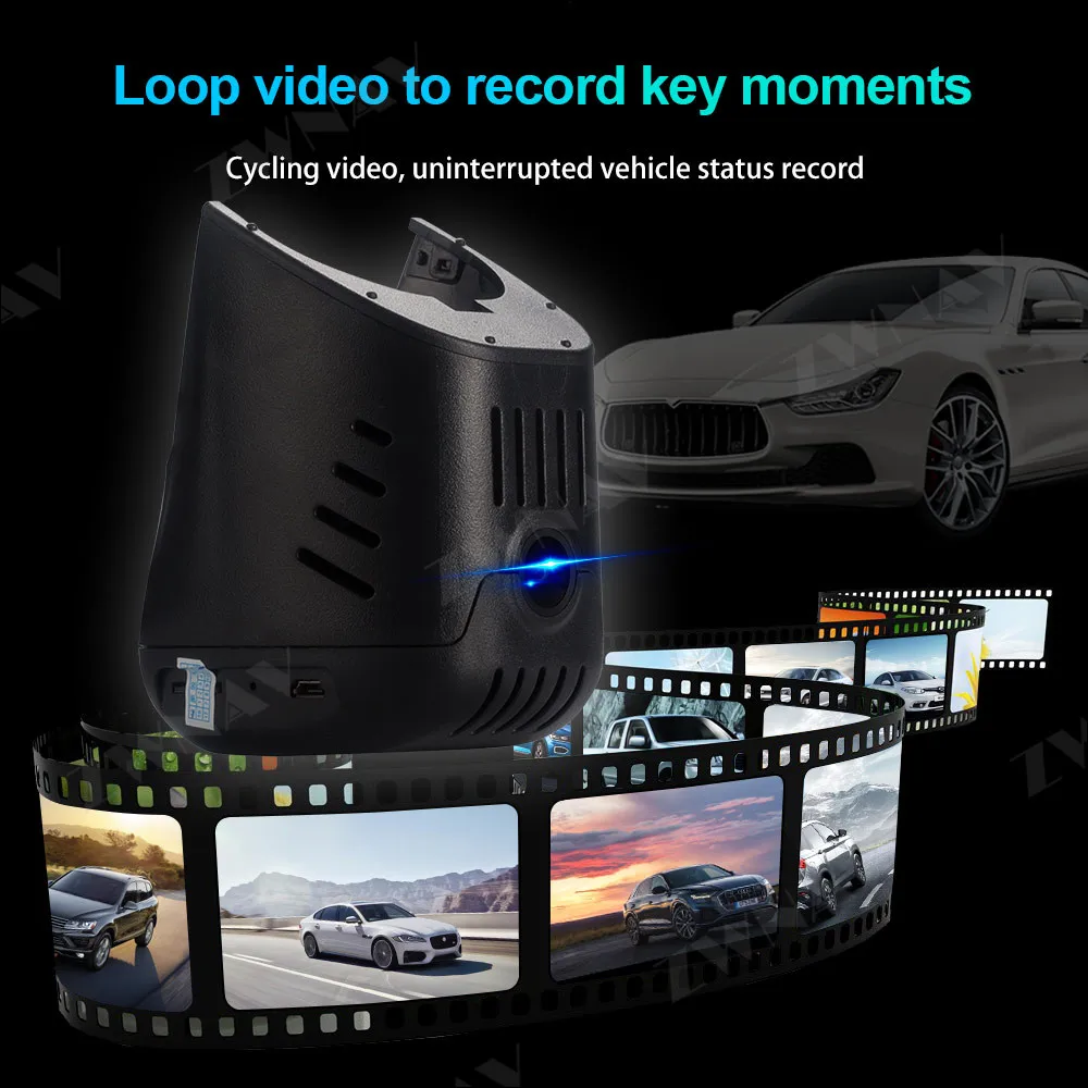 Скрытый Тип HD видеорегистратор предназначен для старой версии Audi DVR