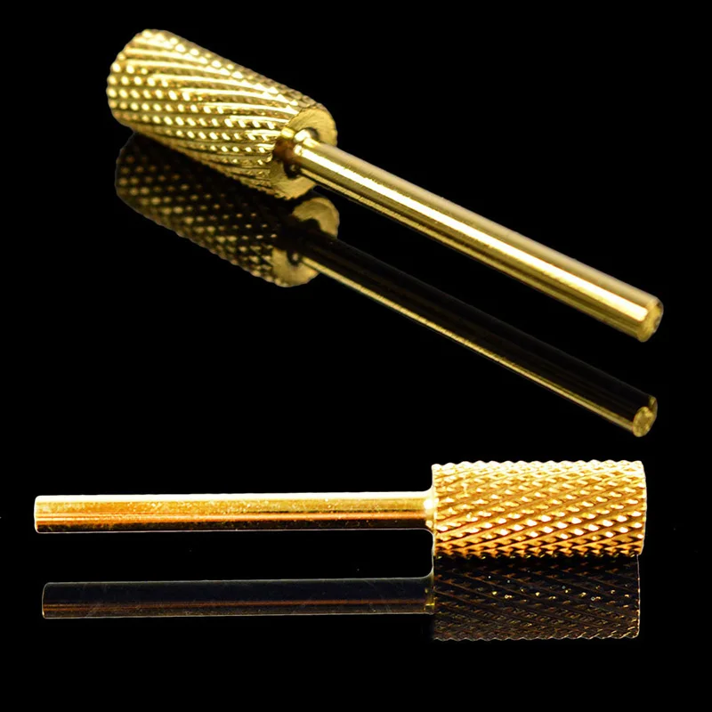 12 типов золотых ногтей сверло Электрический Маникюрный станок аксессуар