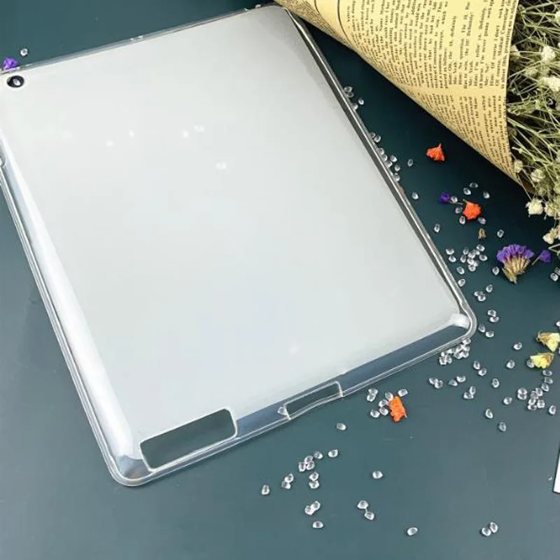 Мягкий Желейный чехол для ipad 2 3 4 гибкое покрытие A1395 A1396 A1397 милый тонкий корпус Pad4