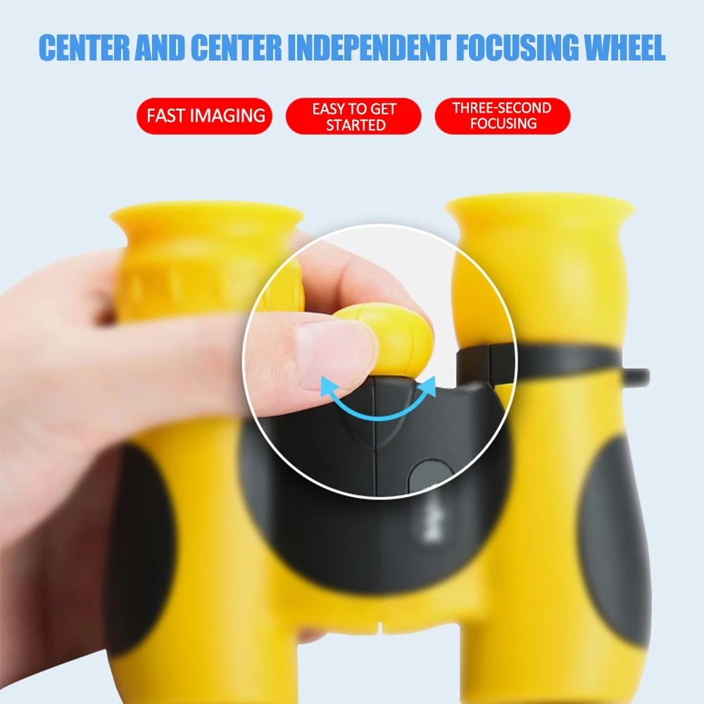Professional Kids Binocular Telescope Children Educational Learning Bird Watching Folding Optics |