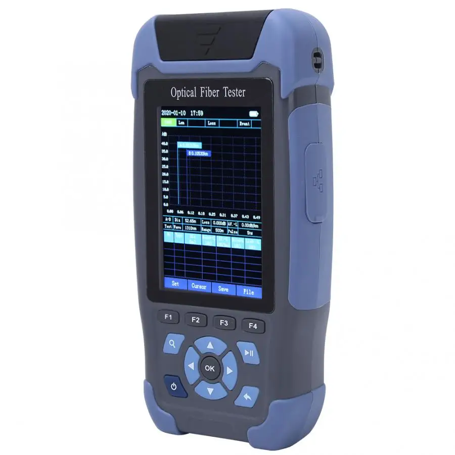 Мини OTDR JW3302S 1310 нм/1550 нм 24/22 дБ + OPM Встроенный 10 мВт VFL источник светильник 60 км |