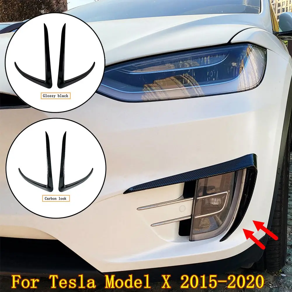 

1 пара, передние лезвия для Tesla Model X 2015 2016 2017 2018 2019 2020