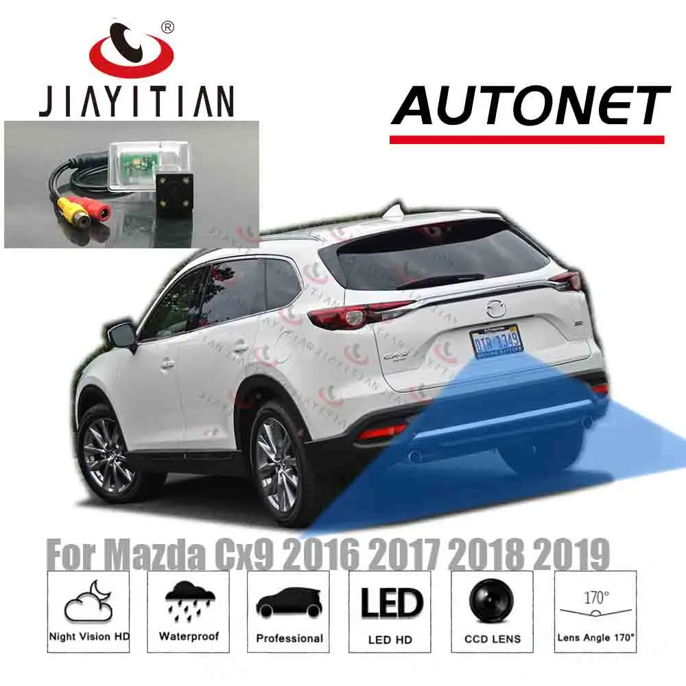Камера заднего вида jiaYiTian для Mazda камера с ночным видением и CCD CX 9 CX9 II 2016 2017 2018 2019