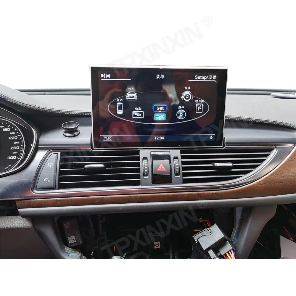Автомобильная стереомагнитола 6 + 128G для Audi A6 2012 -2018 Android 10 0 магнитола