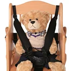 Универсальный 5-точечный ремень безопасности для детей, ремень безопасности для высоких стульев и колясок