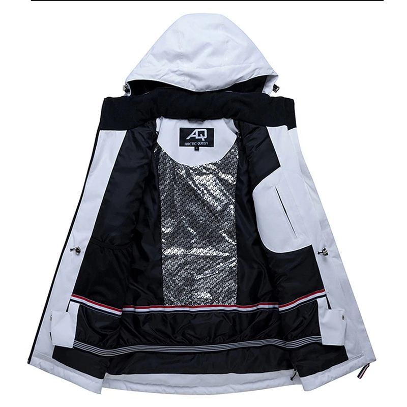 Зимний лыжный костюм для мужчин и женщин ветрозащитный водонепроницаемый