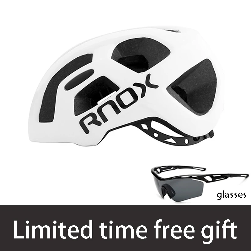 RNOX ультралегкий велосипедный шлем, непромокаемый шлем MTB, шлем для горного велосипеда, шлем для женщин, мужчин, гоночного запасного велосипеда, оборудование - Цвет: white