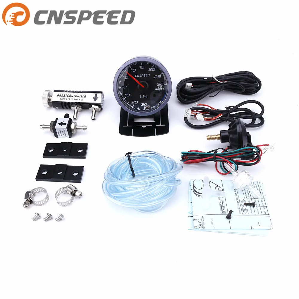 CNSPEED " 52 мм Автомобильный цифровой турбо Boost Gauge PSI температура воды Температура масла Датчик давления масла вольтметр Тахометр Датчик об/мин