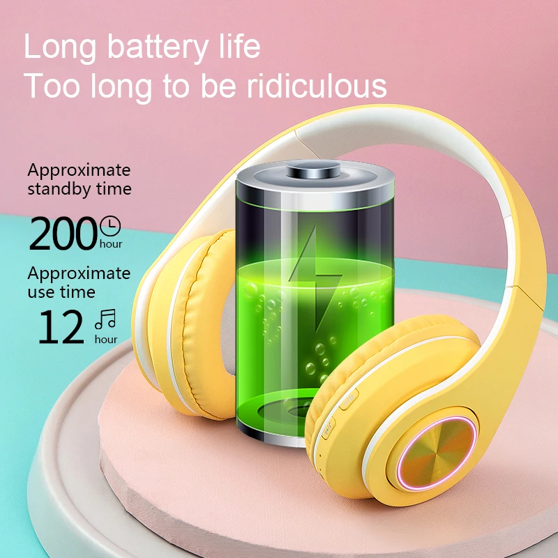 Caridite Беспроводной Bluetooth повязка Игры наушники для отдыха в ночном клубе