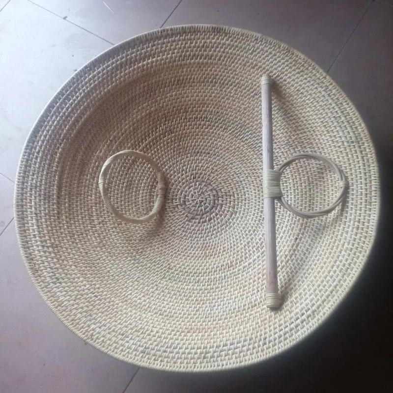 Плетеная вручную щит из ротанга Wushu традиционная древняя Боевая конфронтация для