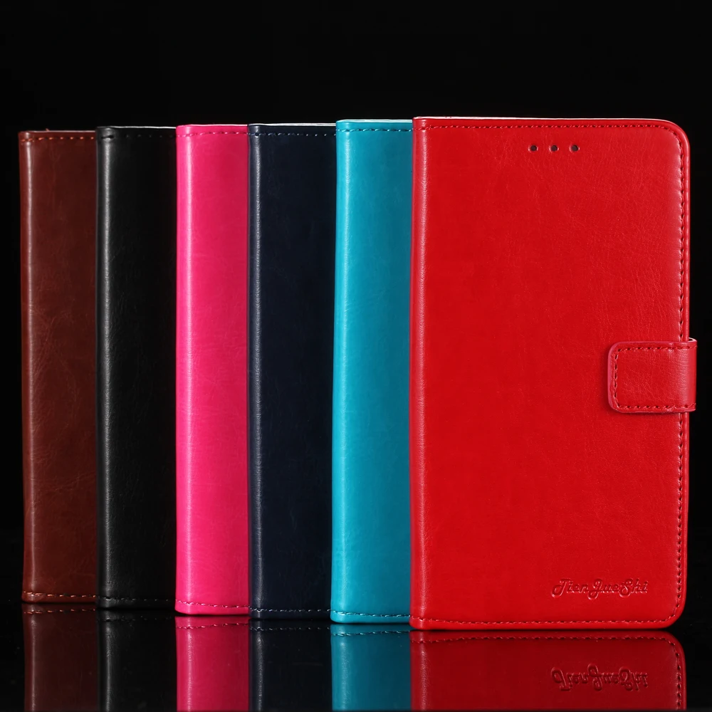 TienJueShi Deluxe Durable High quality PU Protection Leather Cover Phone Case For HomTom H5 5.7 inch Shell Wallet Etui Skin | Мобильные