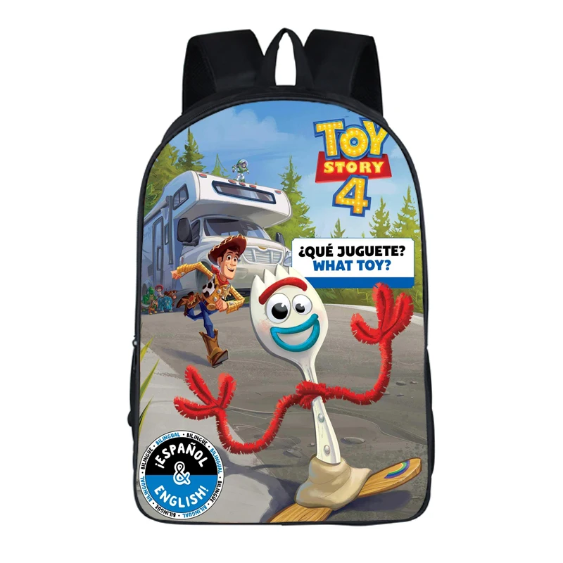 Toy Story 4 Forky Детская сумка на подарок рюкзаки для ноутбука Подростковая школьная