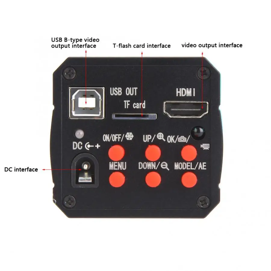 100-240V 37MP промышленный микроскоп камера 40LED 120X объектив с кронштейном для штатива |