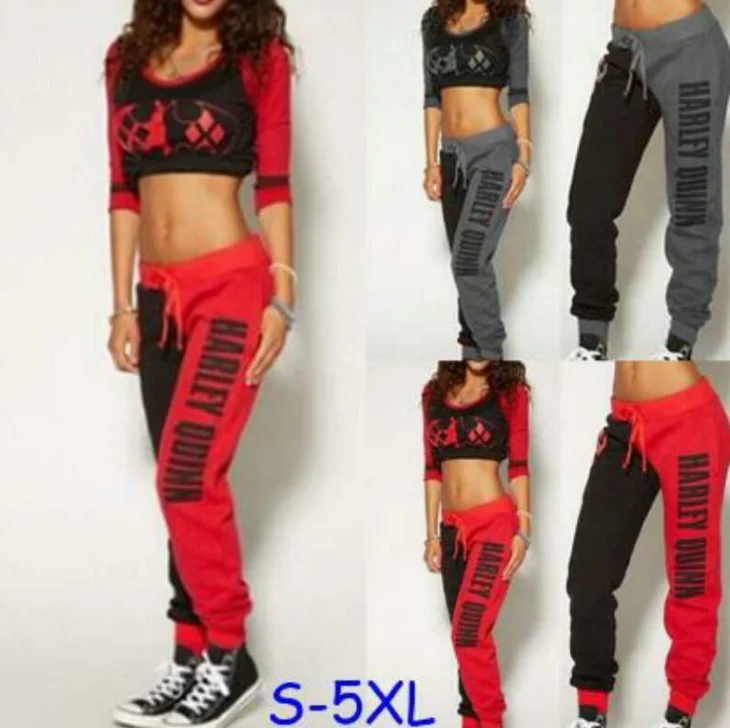 Брюки-джоггеры женские для отдыха и фитнеса | Тематическая одежда униформа