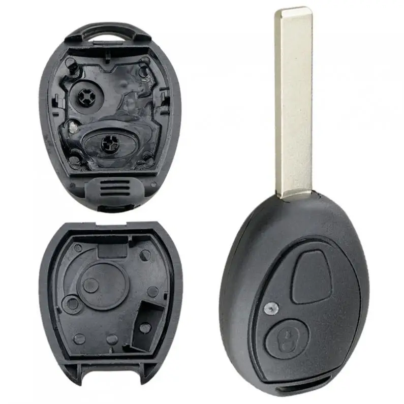 

2 Buttons Remote Car Key Shell Fit for MG BMW-Mini Cooper R53 R50 S Land Rover 75 Z3 Z4 X3 X5 e46 e39 e36 e34