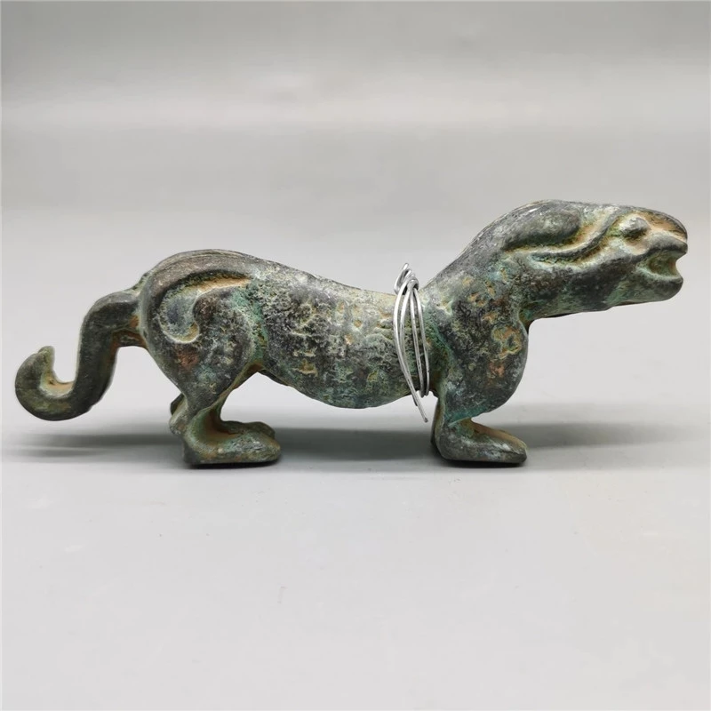 

Chinese Printed Pure Copper Tiger Amulet