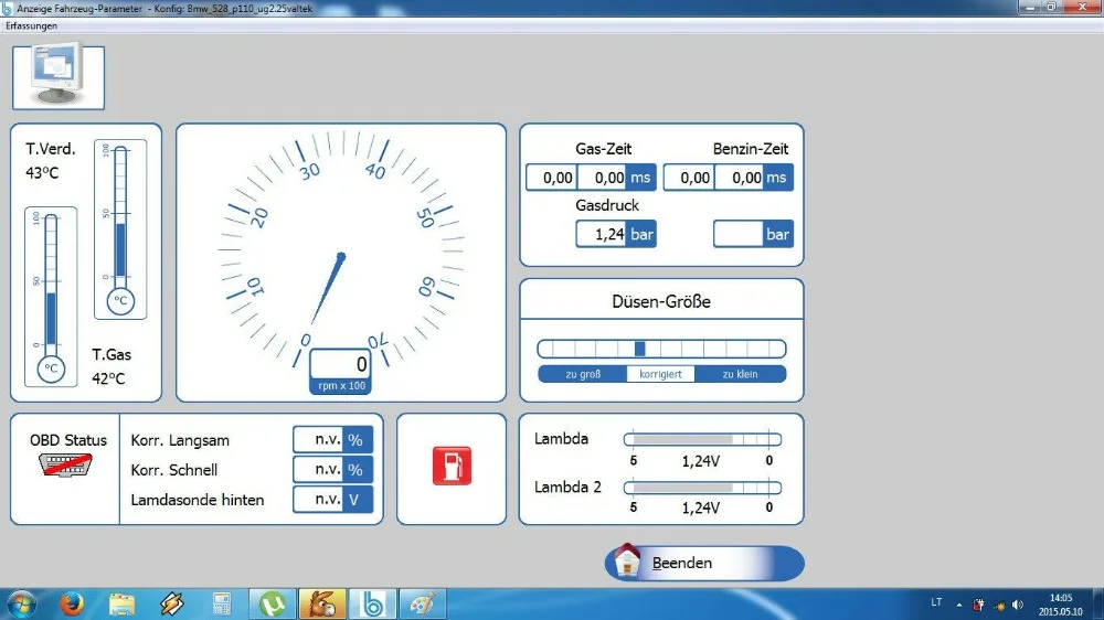 2 x USB LPG интерфейс диагностики Landi Renzo Zavoli Романо KME Bigas Stag+ DVD