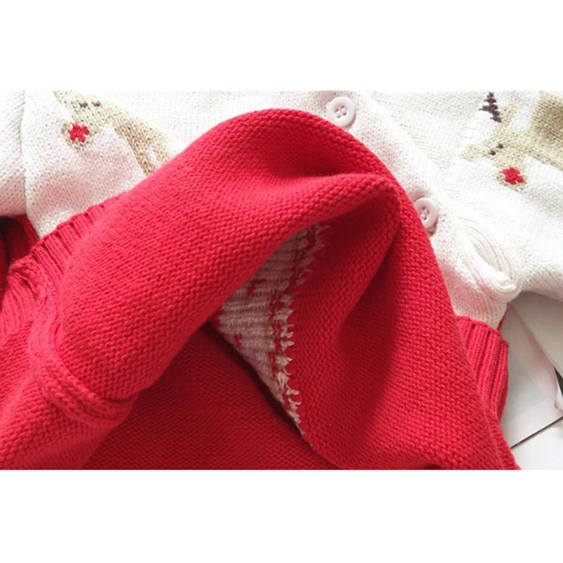 

Christmas Elk 2020 Autumn Winter Boy Girl Long Sleeve Knitted Sweater Boys Girls Sweaters For Baby Girls Kids Sweaters