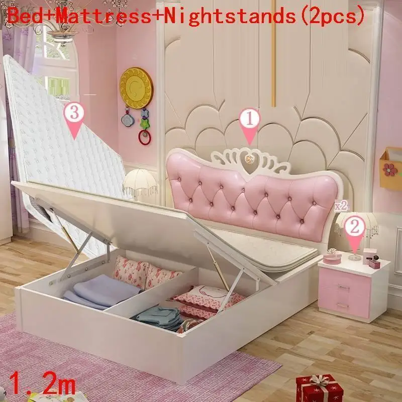 Number 22 Letto Yatak Odasi Moblin Hochbett детское гнездо ранца мебель для спальни Cama Infantil Muebles De Dormitorio деревянная детская кровать - Цвет: Number 22