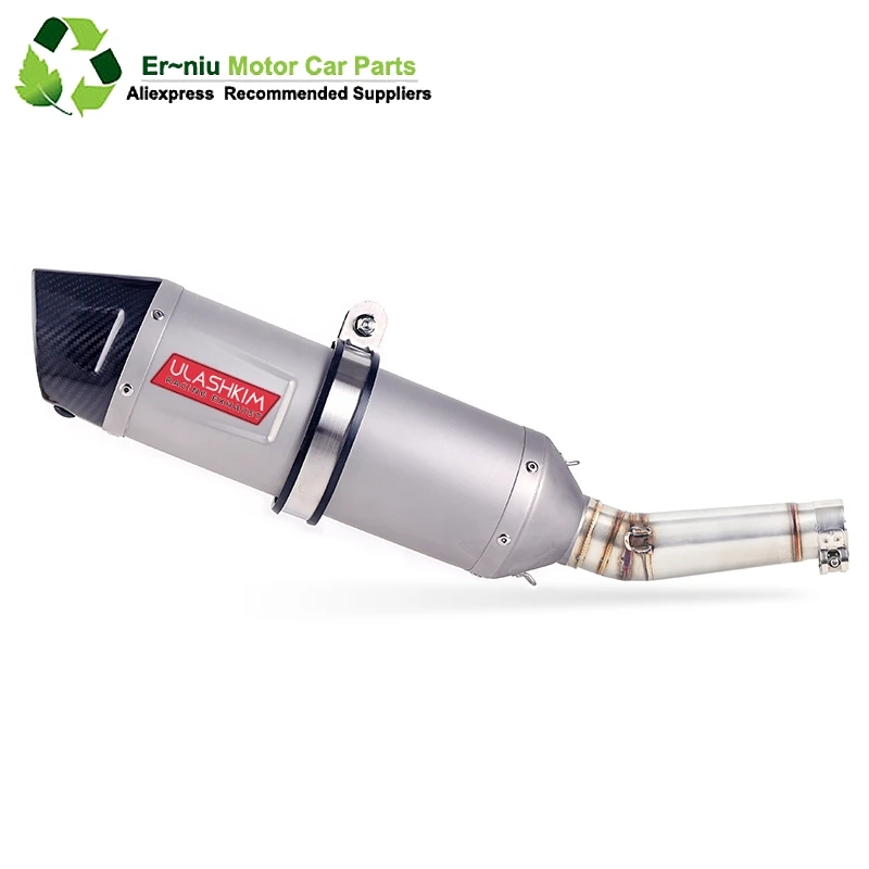 

Выхлопная труба глушителя для мотоцикла, выхлопная труба из углеродного волокна, слипоны для HONDA NC700 NC700S NC700X NC750 NC750X 2012-2018