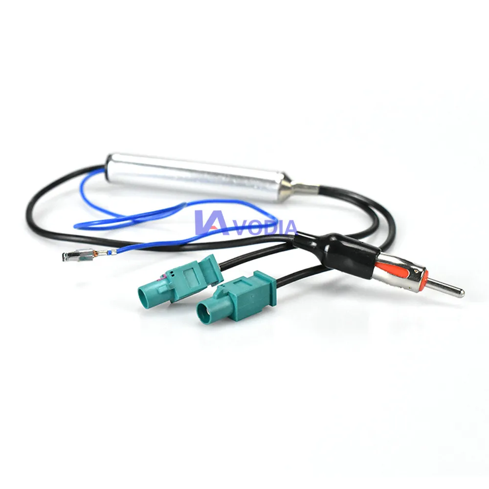 13-009 ISO Aerial Antenna Adapter Cable for AUDI SEAT SKODA VOLKSWAGEN BMW Adaptor Plug |