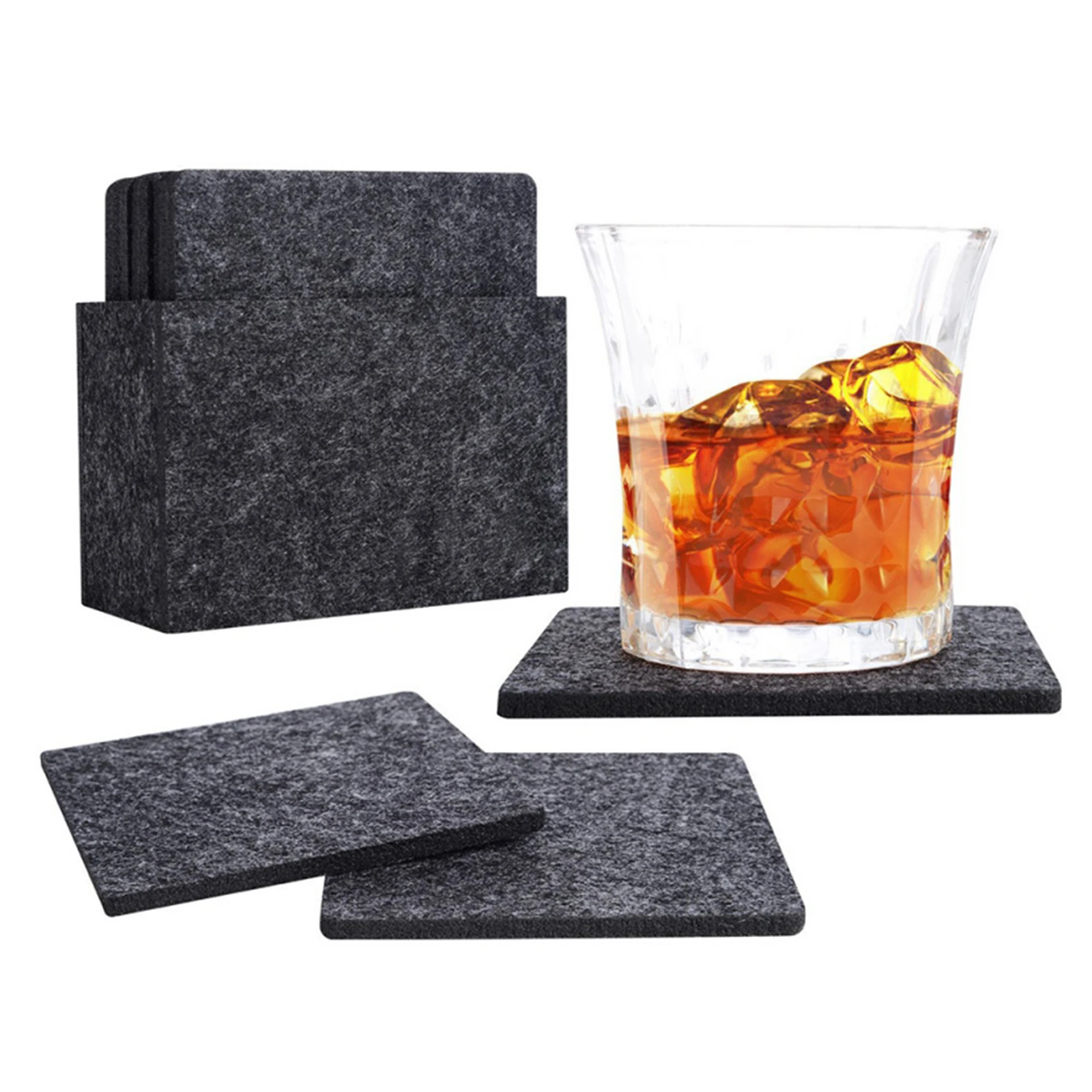 

Kitchen Drink Coaster Tea Coffee Cup Mat Pad Heat-Resistant Washable