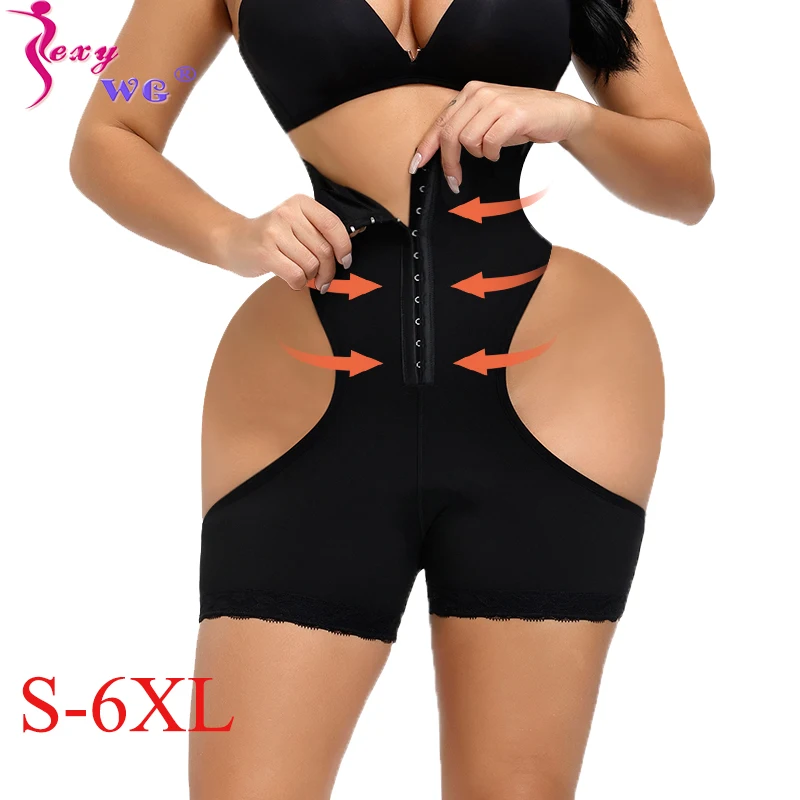 Трусики для подтяжки ягодиц и живота SEXYWG, Утягивающее нижнее белье, утягивающий корсет для талии, моделирующее белье - изображение