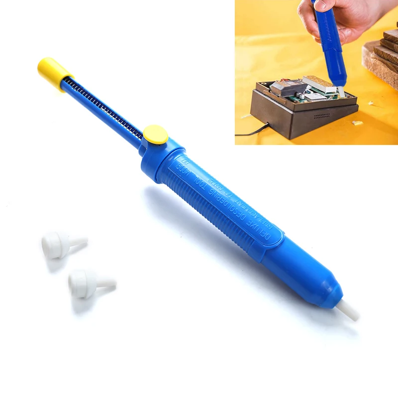 

Super ABS Desoldering Pump Suction Cup Tin Solder Removal Welding Repair Tools
