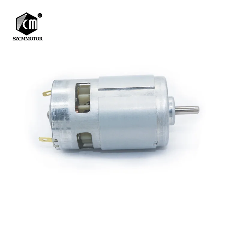 Электродвигатель RS775 12-24 В 4000-9000 об/мин шарикоподшипник большой крутящий момент