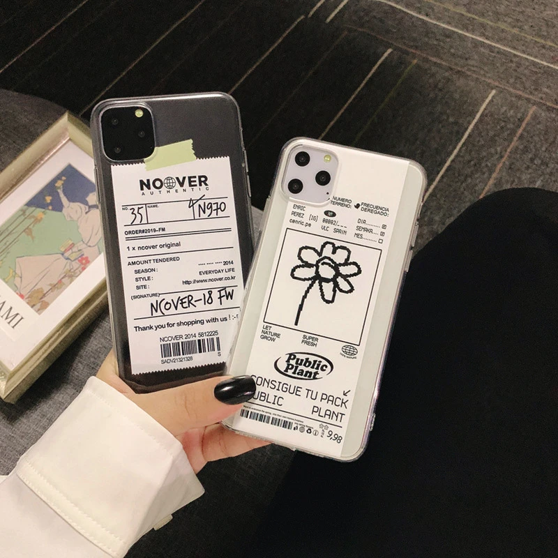 Индивидуальный цветочный узор прозрачный мягкий чехол для телефона iPhone 11 Pro Max