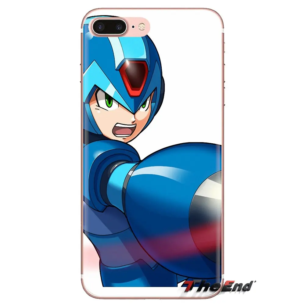 Прозрачный чехол из ТПУ megaman Mega Man X character для Xiaomi Redmi 4 3 3S Pro mi 4i 4C 5 5s Max Note 2 | Мобильные