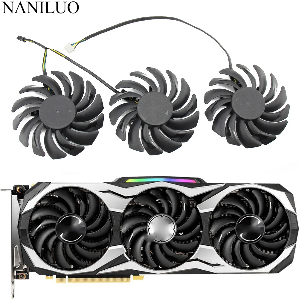 

PLD09210B12HH RTX2070 RTX2080 RTX2080Ti DC12V for MSI GeForce RTX 2070 2080 2080Ti DUKE OC Graphics Video card fan