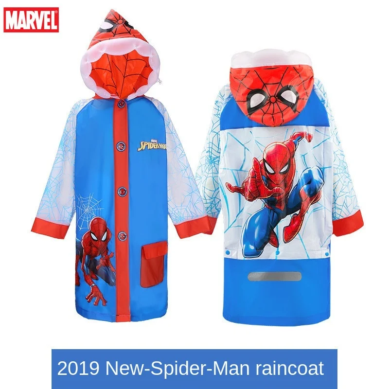 

Spiderman Raincoat impermeable Mickey mouse children Kids Girls Poncho Boys Rainwear Rainsuit men raincoat gifts outdoor