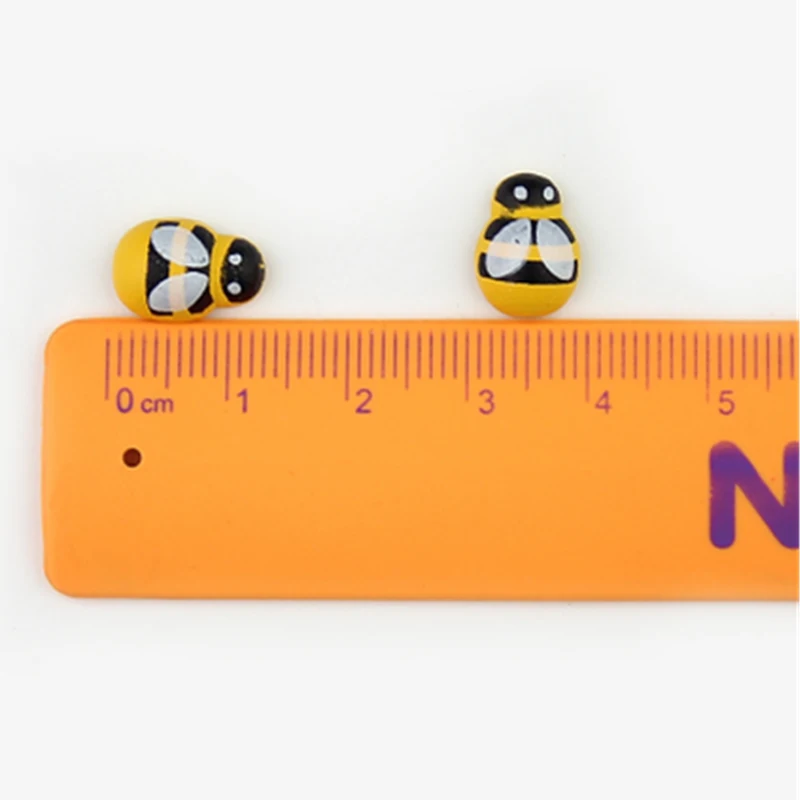 100 шт. домашний декор самоклеящиеся настенные наклейки с мини-пчелами и