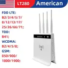 Маршрутизатор Siempreloca CPE LTE 4G, 300 Мбитс, Wi-Fi роутер с разъемом для Sim-карты и внешней антенной, 32 пользователя