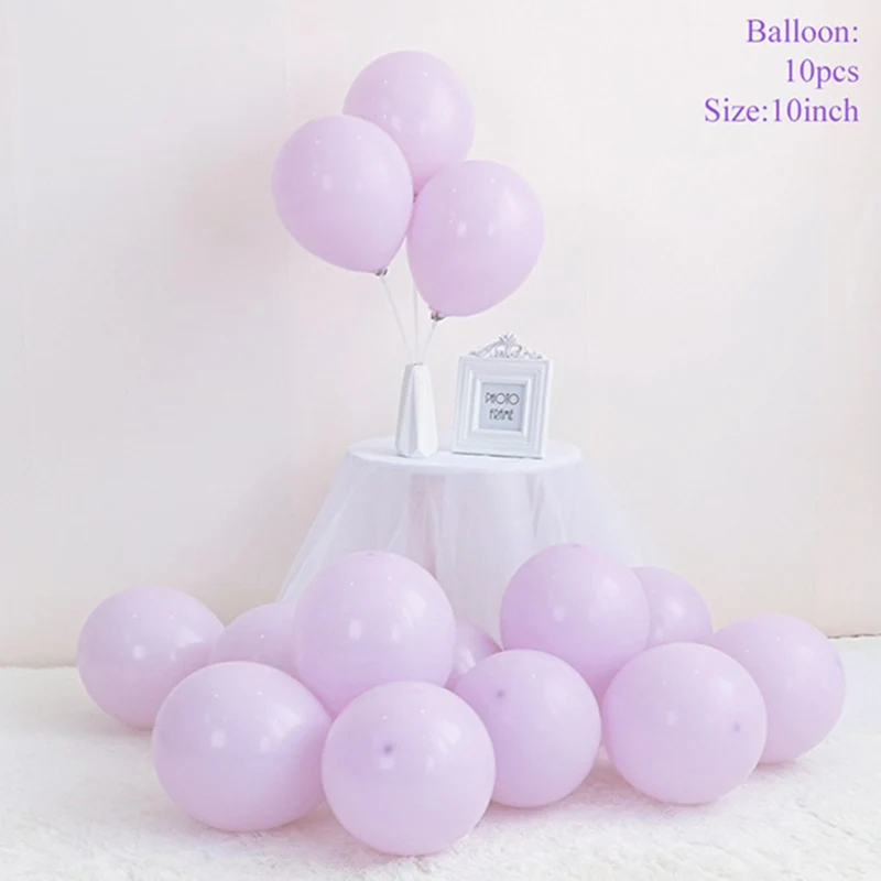 Macaron Balon 8 Taoup детская прозрачная коробка для хранения воздушных шаров с днем рождения принадлежности для детского душа сувениры бумажная картонная коробка подарочная упаковка - Цвет: Macaron Balon 8