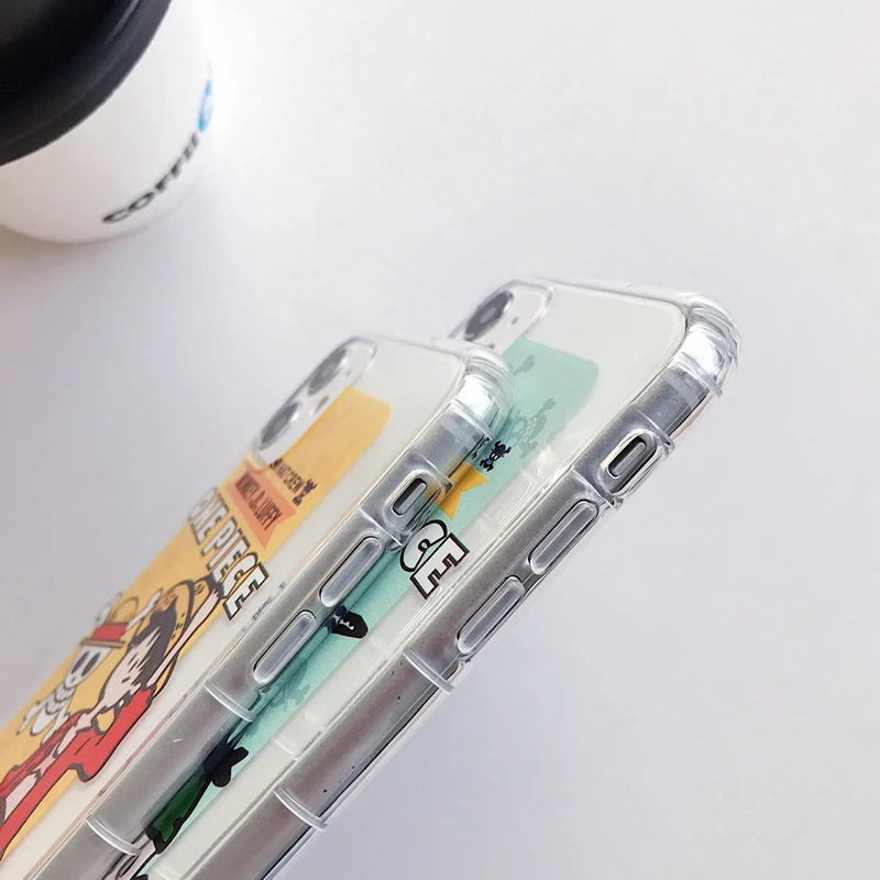 

Air pressure popular cartoon transparent Soft phone case for iphone 12promax 7 8 7Plus 12min 11promax XSMax XR protect shell