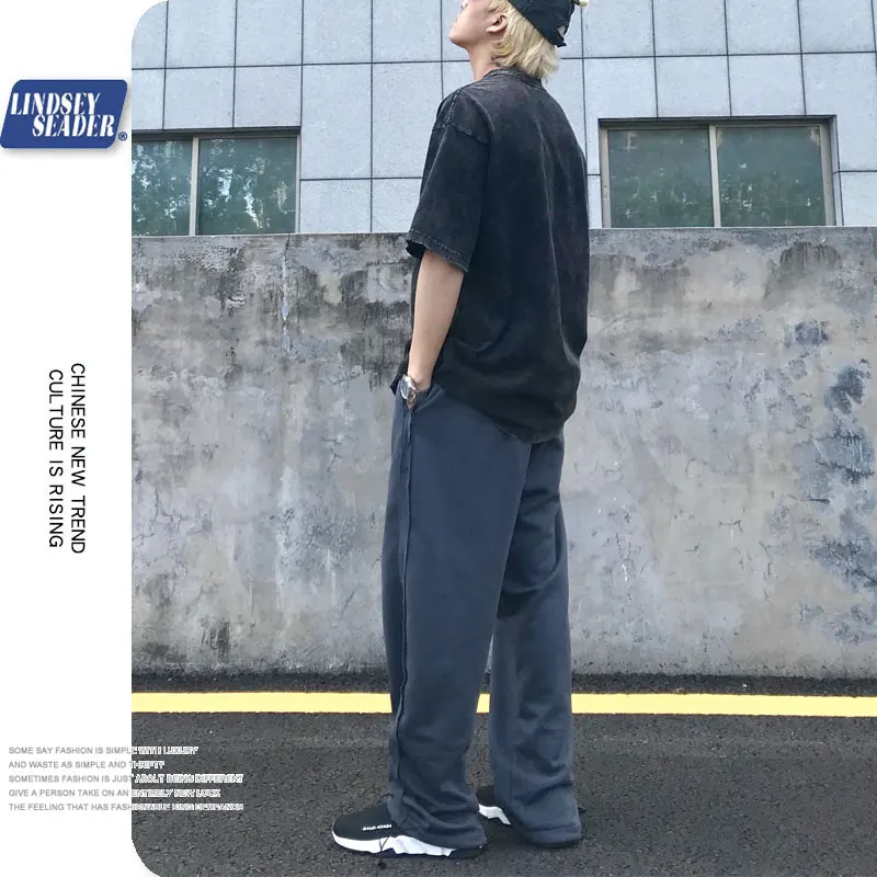 2020 хип-брюки джоггеры уличная одежда в стиле Харадзюку однотонные мужские