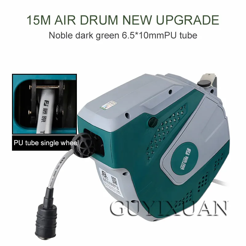 Пневматическая катушка для шланга автоматический телескопический подвесной