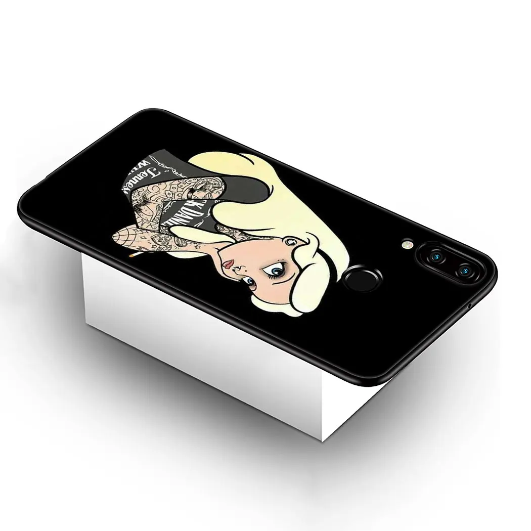 Алиса Ариэль Принцесса Жасмин Мягкий силиконовый чехол для huawei mate 30 Pro Lite Y9 Prime P9 P8