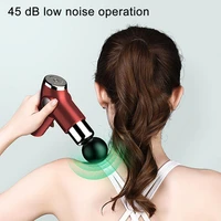 relaxing electric fascia massager handheld high speed mini deep pain relief back neck muscle massager for home