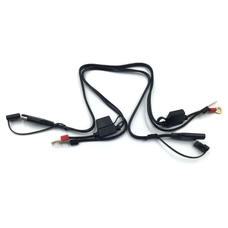 

12V Motorcycle Battery Charger Terminal To SAE Quick Disconnect Cable Motorcycle Battery Output Connector